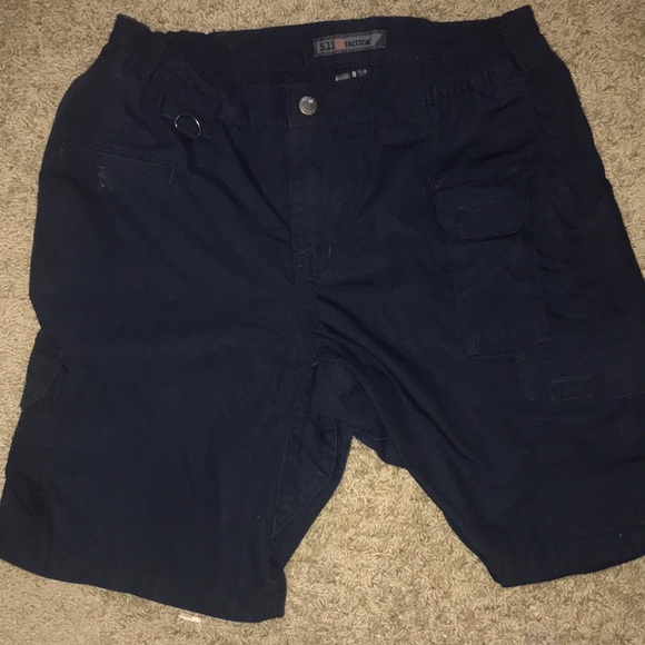 5.11 Tactical Shorts Navy Blue Cargo Work Shorts Poshmark